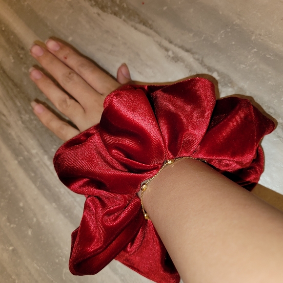 2 for 25! Red velvet scrunchie! - Picture 2 of 6
